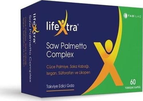 İlaç Lifeextra Saw Palmetto Complex 60 Yumuşak Kapsül