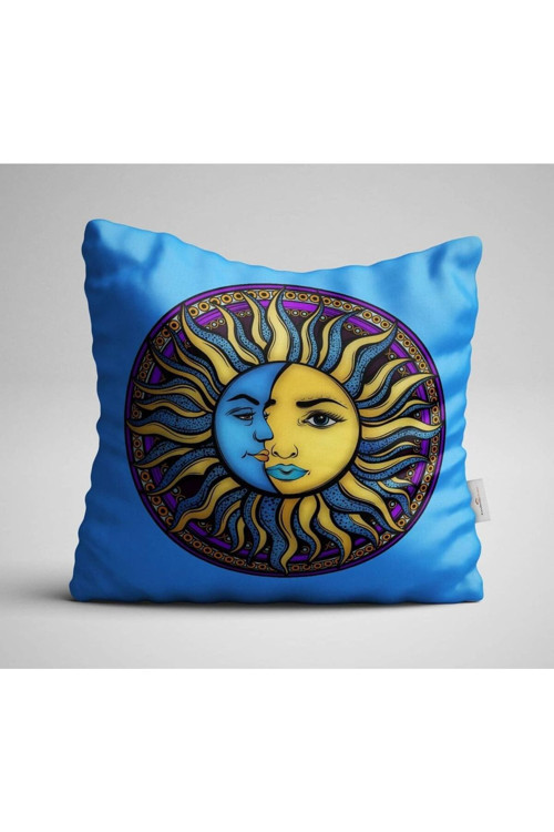 Dijital Baskılı Kırlent Kılıfı 4 Adet 43 x 43 cm