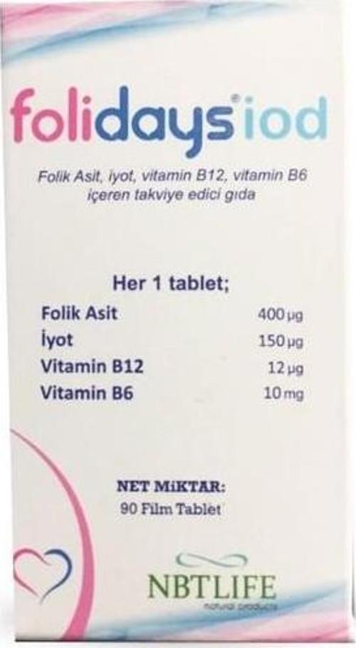 Folidays İod 90 Tablet