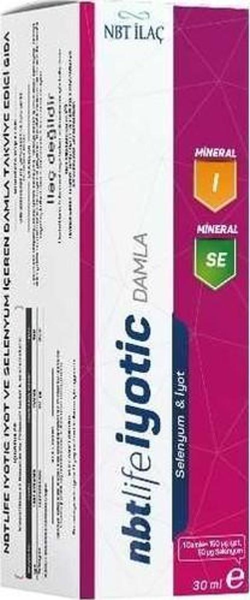 Iyotic Damla 30Ml - Iyot Ve Selenyum Içeren Damla