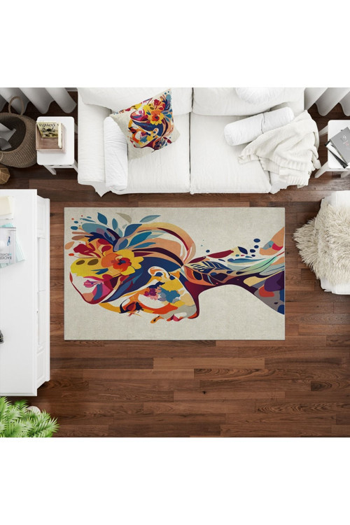 3D Baskılı Halı 29 - 80 X 140