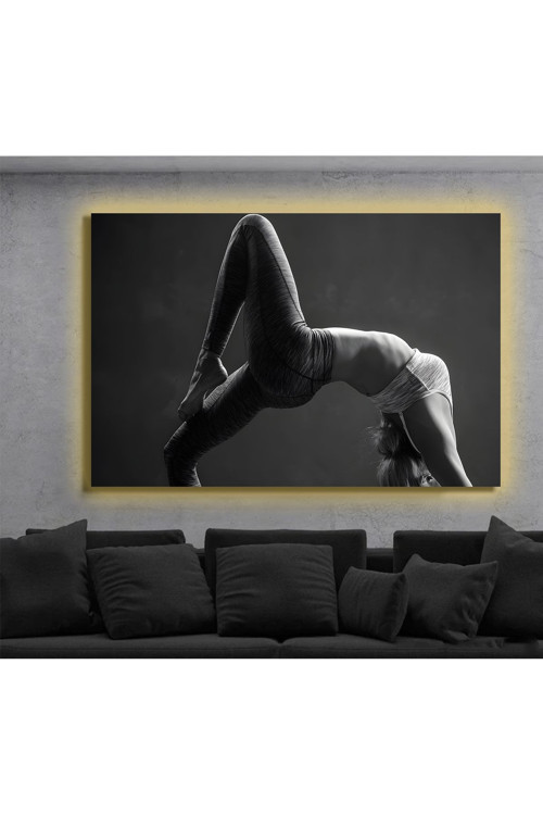 Led Işıklı Kanvas Tablo, 3D Dekoratif Baskılı Tablo Yapay Zeka Destekli Modern Tasarımlar 171