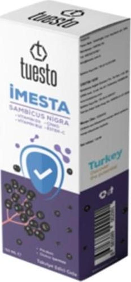 Imesta Sambucus Nigra Kara Mürver Aromalı Vitamin Takviye Edici Gıda 150Ml