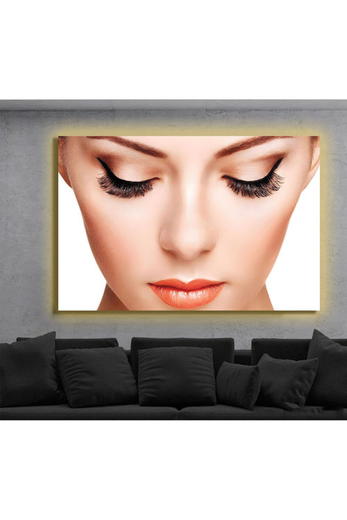 Led Işıklı Kanvas Tablo, 3D Dekoratif Baskılı Tablo Yapay Zeka Destekli Modern Tasarımlar 224