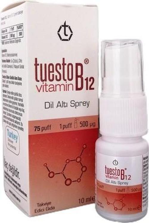 Vitamin B12 Sublingual Yetişkin - Dil Altı Spreyi