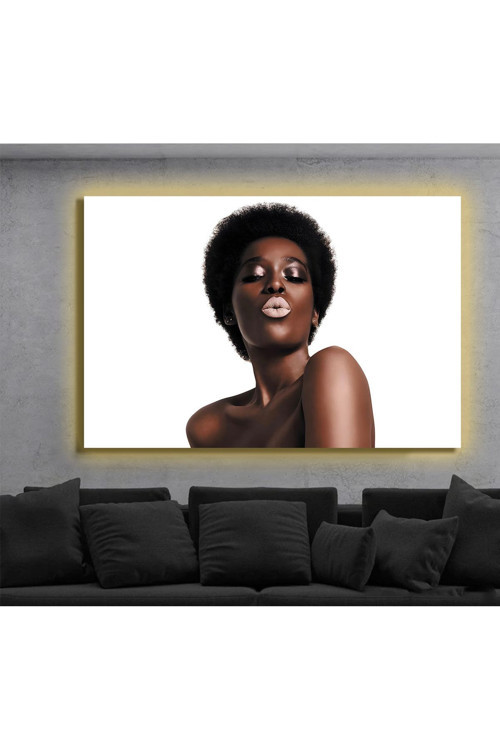 Led Işıklı Kanvas Tablo, 3D Dekoratif Baskılı Tablo Yapay Zeka Destekli Modern Tasarımlar 14