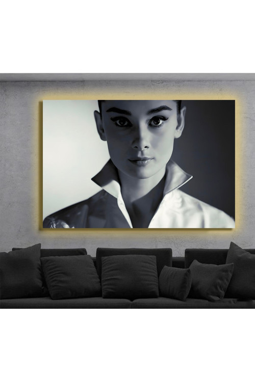 Led Işıklı Kanvas Tablo, 3D Dekoratif Baskılı Tablo Yapay Zeka Destekli Modern Tasarımlar 47