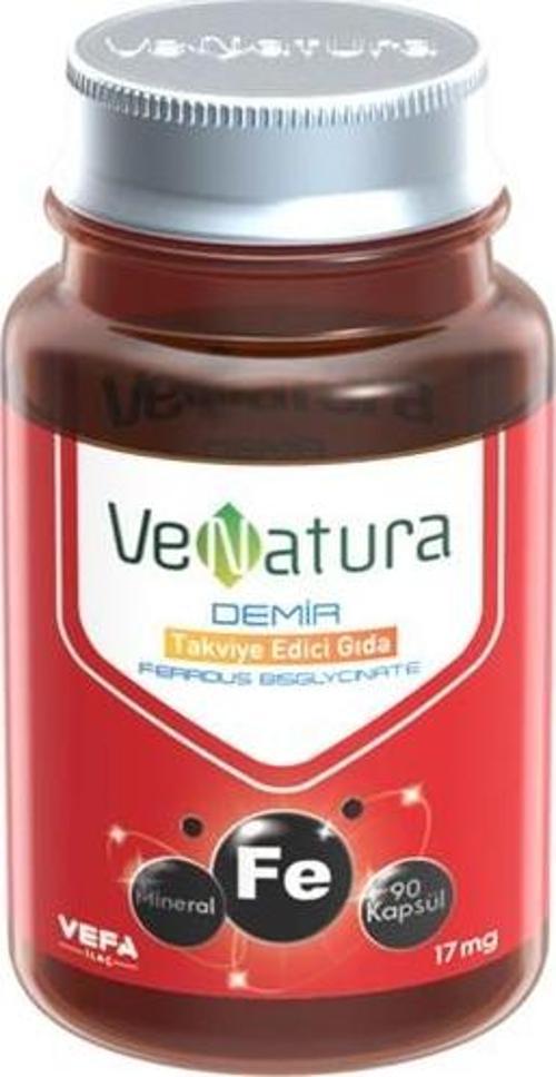 Demir Bisglycinate 17 Mg 90 Kapsül