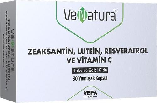 Zeaksantin, Lutein, Resveratrol Ve Vitamin C Takviye Edici Gıda