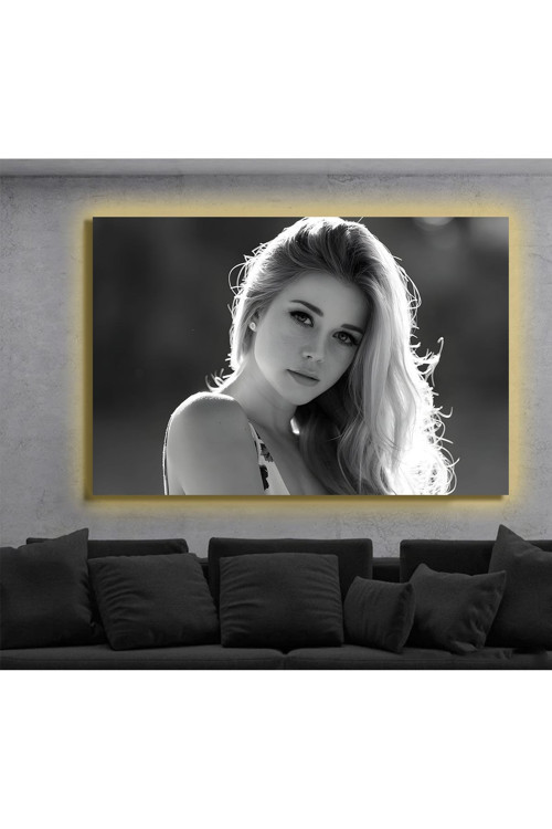 Led Işıklı Kanvas Tablo, 3D Dekoratif Baskılı Tablo Yapay Zeka Destekli Modern Tasarımlar 111
