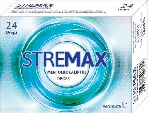 Stremax Mentol & Okalıptus 24 Drops