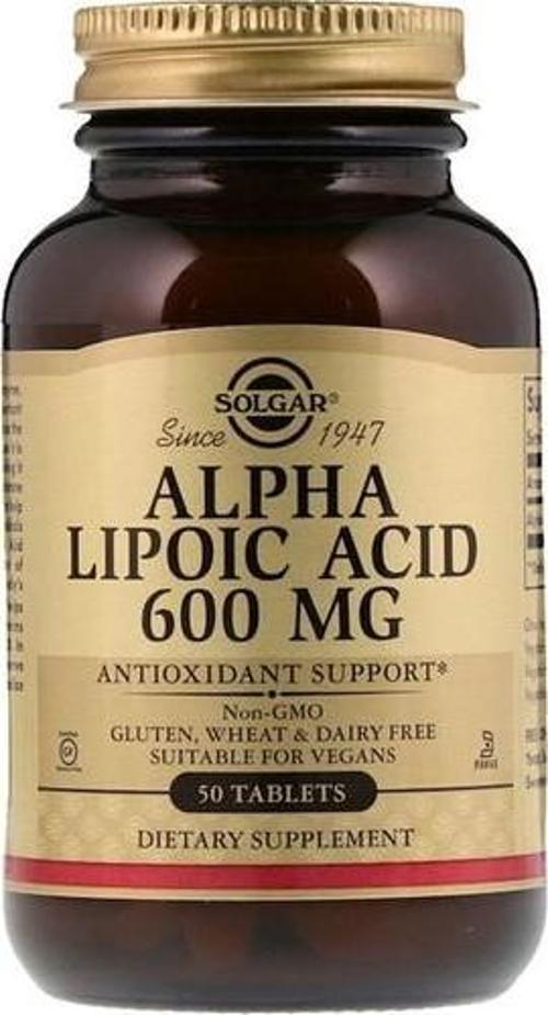 Alpha Lipoic Acid 600 Mg 50 Tablet