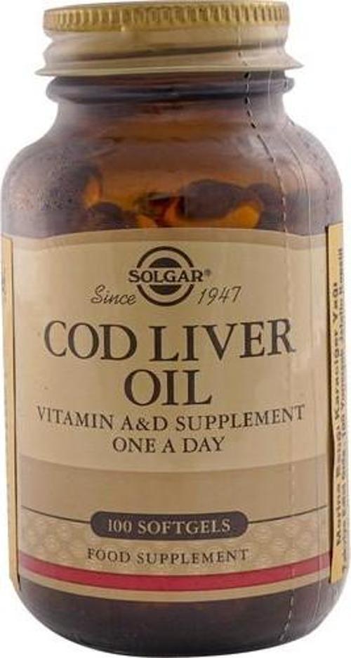 Cod Liver Oil 100 Kapsül