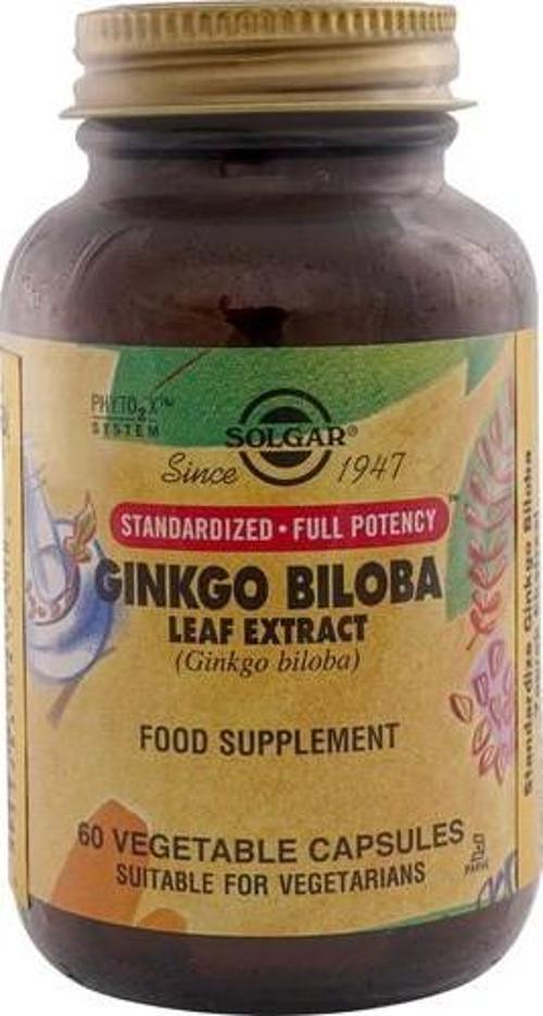 Ginkgo Biloba Leaf Extract 60 Kapsül