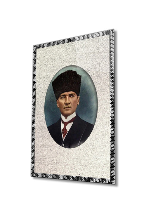 Atatürk Cam Tablo 4 Mm Dayanıklı Temperli Cam