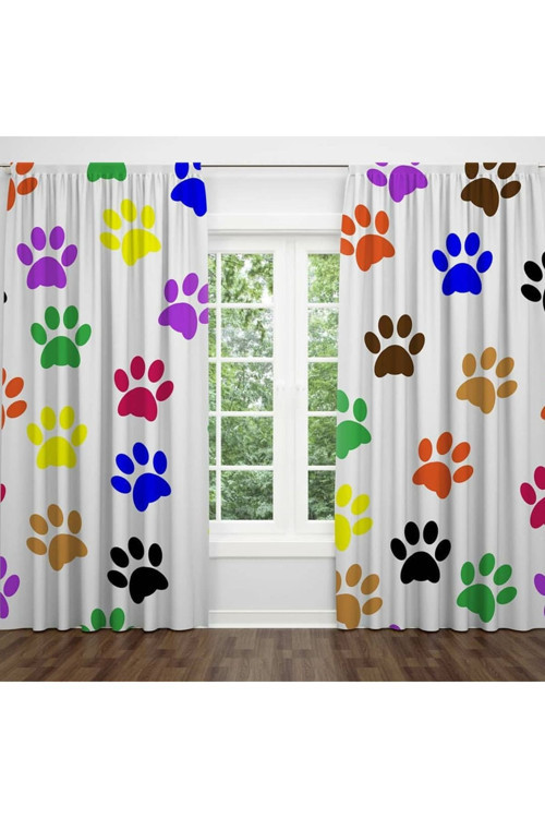 3D Baskılı Fon Perde 209 - 280 X 260