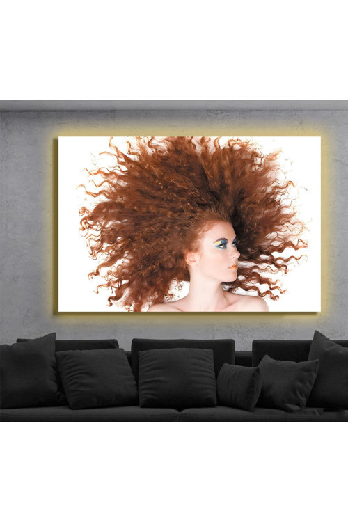 Led Işıklı Kanvas Tablo, 3D Dekoratif Baskılı Tablo Yapay Zeka Destekli Modern Tasarımlar 16