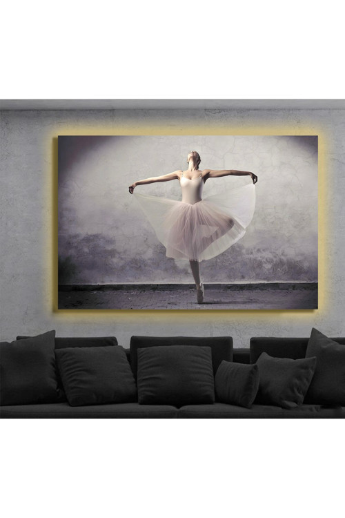 Led Işıklı Kanvas Tablo, 3D Dekoratif Baskılı Tablo Yapay Zeka Destekli Modern Tasarımlar 501