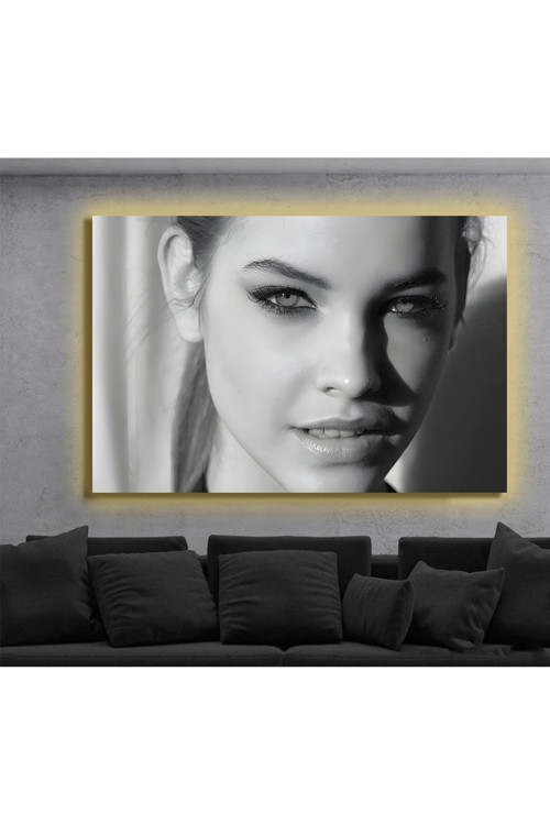Led Işıklı Kanvas Tablo, 3D Dekoratif Baskılı Tablo Yapay Zeka Destekli Modern Tasarımlar 63