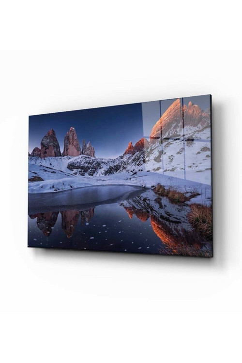 Doğa Manzara Cam Tablo 4Mm Dayanıklı Temperli Cam