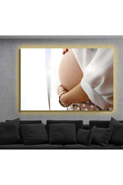 Led Işıklı Kanvas Tablo, 3D Dekoratif Baskılı Tablo Yapay Zeka Destekli Modern Tasarımlar 300