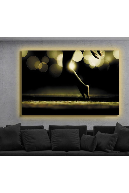 Led Işıklı Kanvas Tablo, 3D Dekoratif Baskılı Tablo Yapay Zeka Destekli Modern Tasarımlar 518