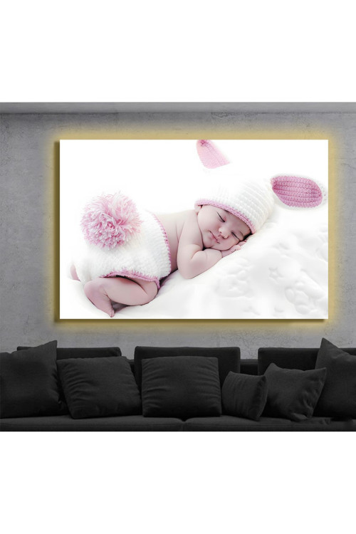 Led Işıklı Kanvas Tablo, 3D Dekoratif Baskılı Tablo Yapay Zeka Destekli Modern Tasarımlar 305