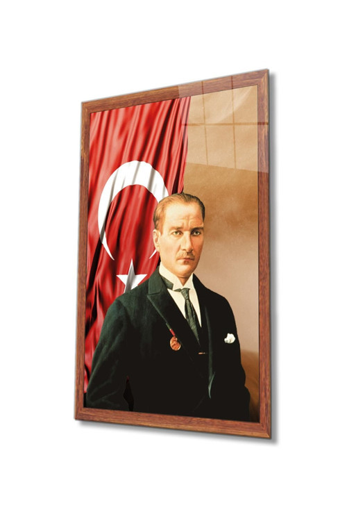 Atatürk Cam Tablo 4 Mm Dayanıklı Temperli Cam