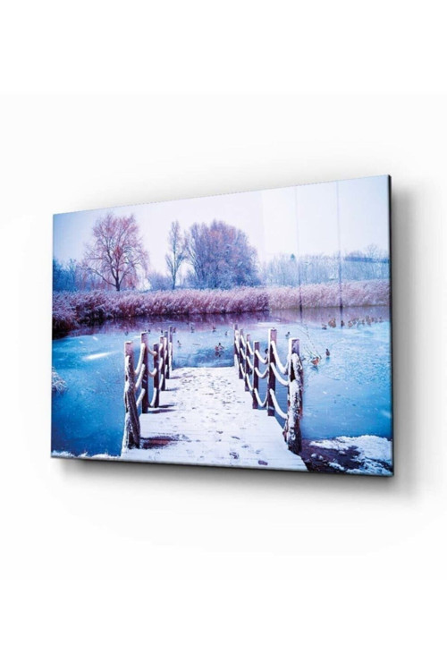 Doğa Manzara Cam Tablo 4Mm Dayanıklı Temperli Cam