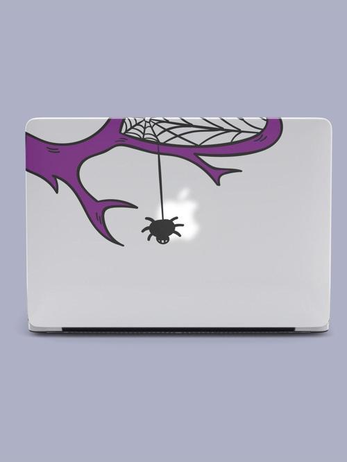 Macbook Pro Kılıf 15.4 inç A1707-A1990 2016/2019 Şeffaf 360 Koruma Macaron-25 Örümcek