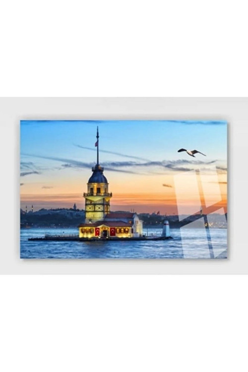 Kız Kulesi 01 Cam Tablo