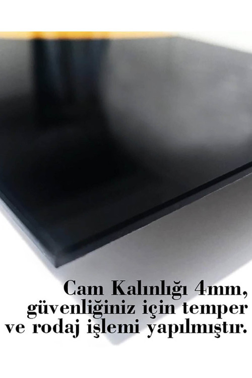 Ayetel Kürsi Dini Cam Tablo