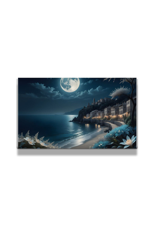 Sanatsal Yapayzeka, Creative Art, 3D Dekoratif Baskı Yatay Cam Tablo 19