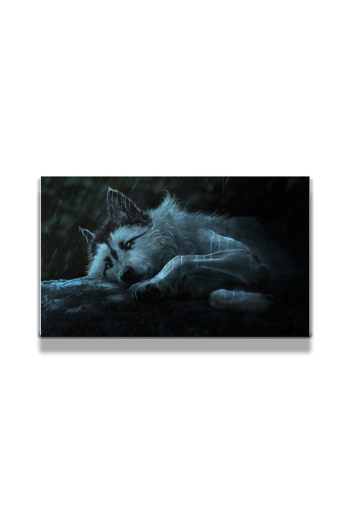 Sanatsal Yapayzeka, Creative Art, 3D Dekoratif Baskı Yatay Cam Tablo 219