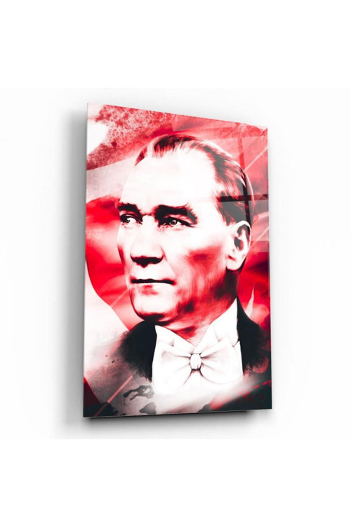Atatürk Cam Tablo | Hediyelik, Dekoratif, Ofis, Mutfak