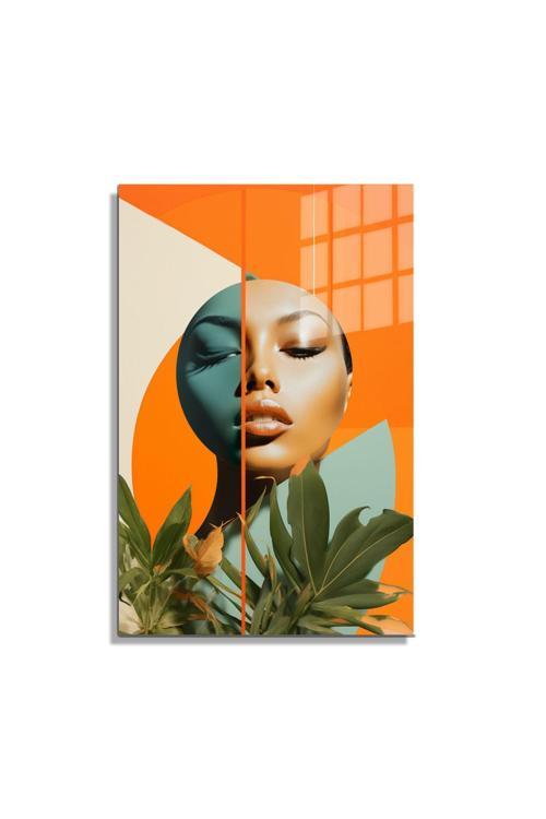 Popart Digital Sanatlar,3D Dekoratif Baskı Cam Tablo 112