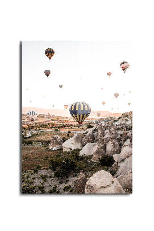 Doğa, Manzara 3D Dekoratif Bask Cam Tablo 05