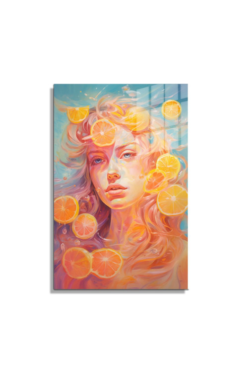Popart Digital Sanatlar,3D Dekoratif Baskı Cam Tablo 93
