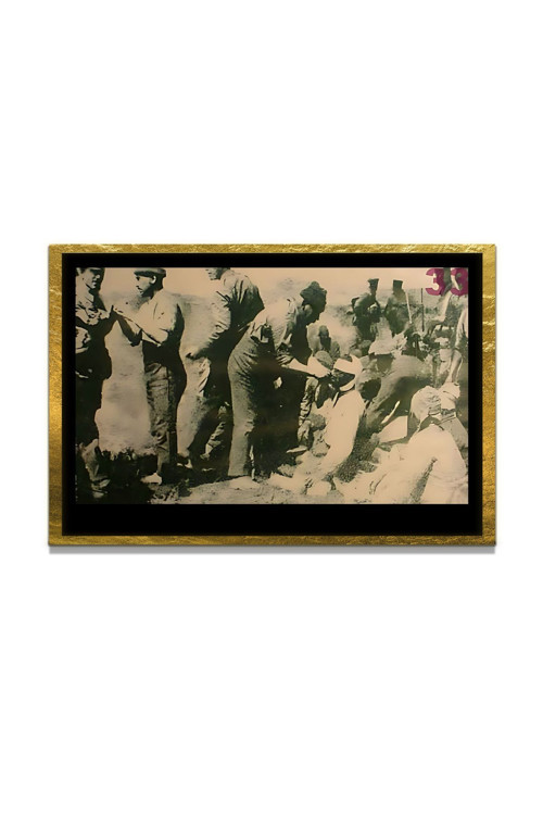 Yapay Zeka İle Yenilenmiş Atatürk Fotoğrafları Siyah Beyaz Cam Tablo, 3D Dekoratif Baskı 662