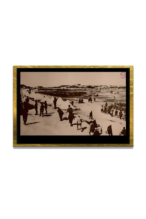 Yapay Zeka İle Yenilenmiş Atatürk Fotoğrafları Siyah Beyaz Cam Tablo, 3D Dekoratif Baskı 620