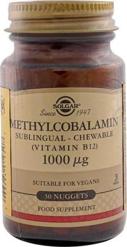 Methylcobalamin (B12) 1000 Mcg 30 Dilaltı Tableti