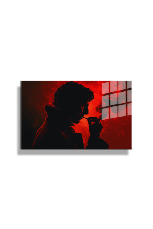 Sanatsal Yapayzeka, Creative Art, 3D Dekoratif Baskı Yatay Cam Tablo 42