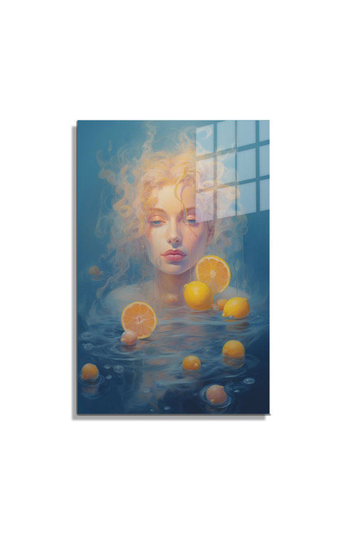 Popart Digital Sanatlar,3D Dekoratif Baskı Cam Tablo 90