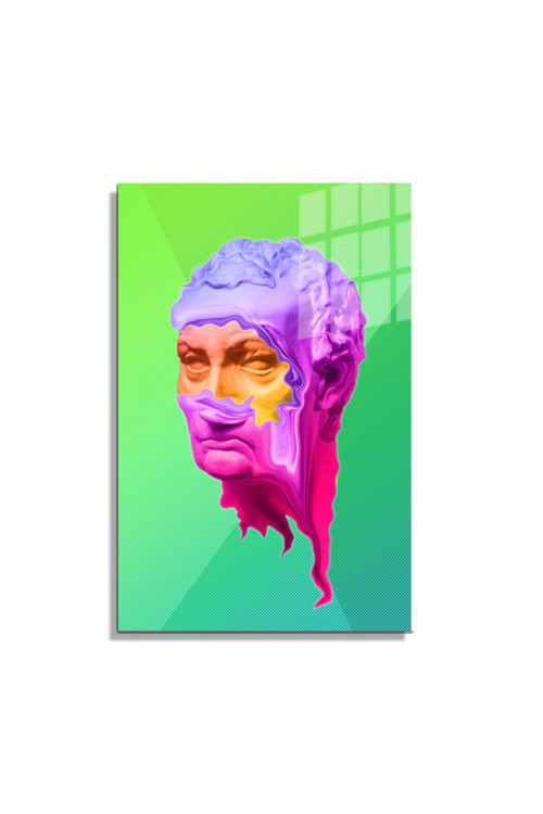 Popart Digital Sanatlar,3D Dekoratif Baskı Cam Tablo 71