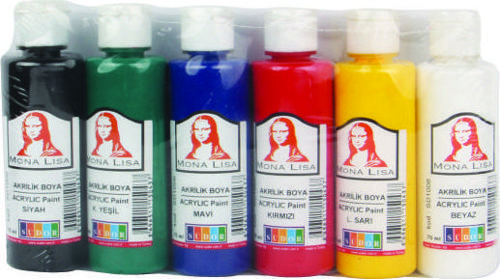 Monalisa Akrilik Boya 6X70 Ml Sd-1006