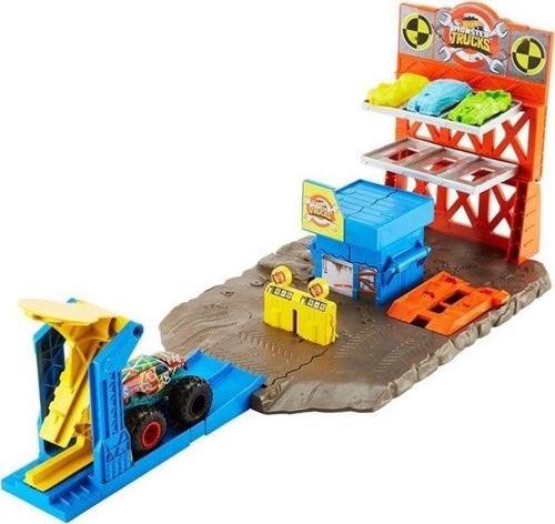 Lisinya193 Hot Wheels Monster Trucks Patlama İstasyonu Oyun Seti