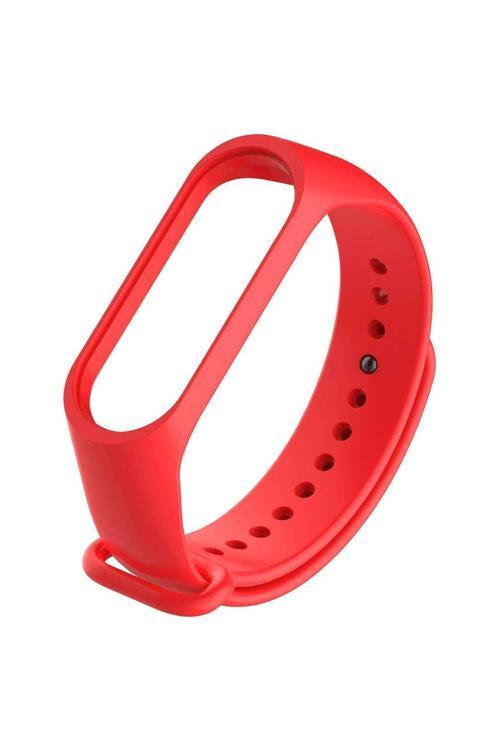 Xiaomi Mi Band 4 Silikon Kordon Kırmızı