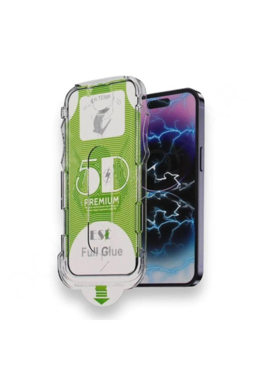 Apple İphone 14 Otomatik Yapışan Full Ekran Koruyucu