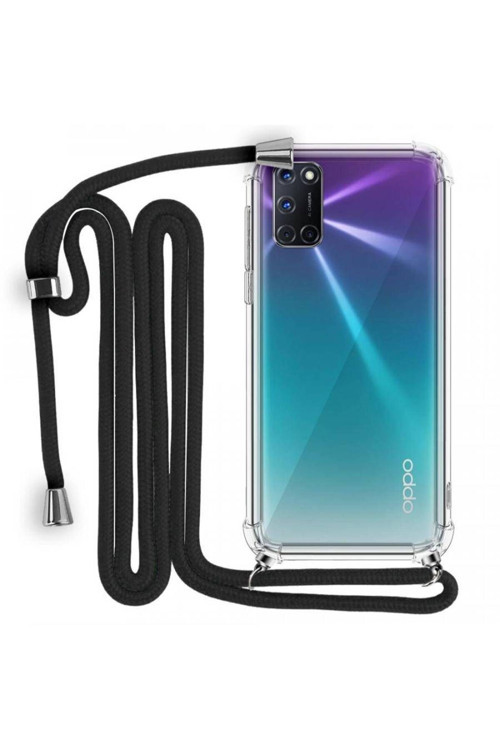 İp Askılı Tank Şeffaf Kılıf Oppo A92