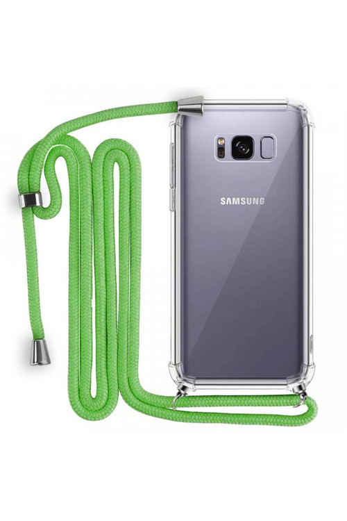 İp Askılı Tank Şeffaf Kılıf Samsung Galaxy S8